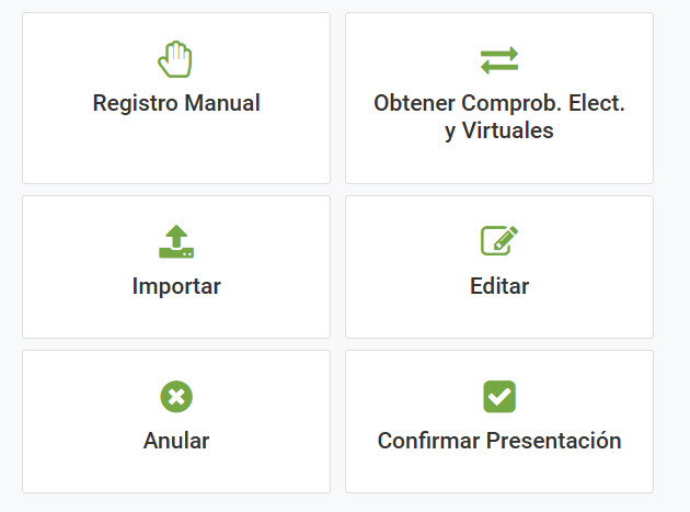 Obtener Comprobantes Electrónicos y Virtuales