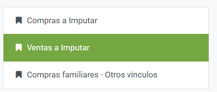 Ventas a Imputar